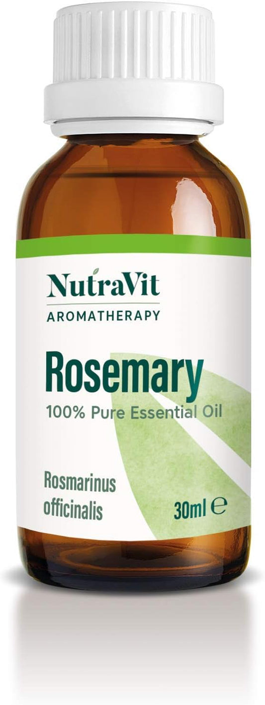 - Spanish Rosemary Oil | 100% Pure Rosemary Essential Oil - 30Ml - Therapeutic Grade Aromatherapy Oil - Diffusers, Humidifiers, Hair Growth, Oily Skin & Massages
