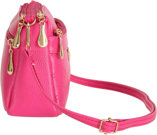 Women Handbags Shoulder Bags Small Square Soft PU Leather Cross Body Ladies Bags Elegant Butterfly Decoration