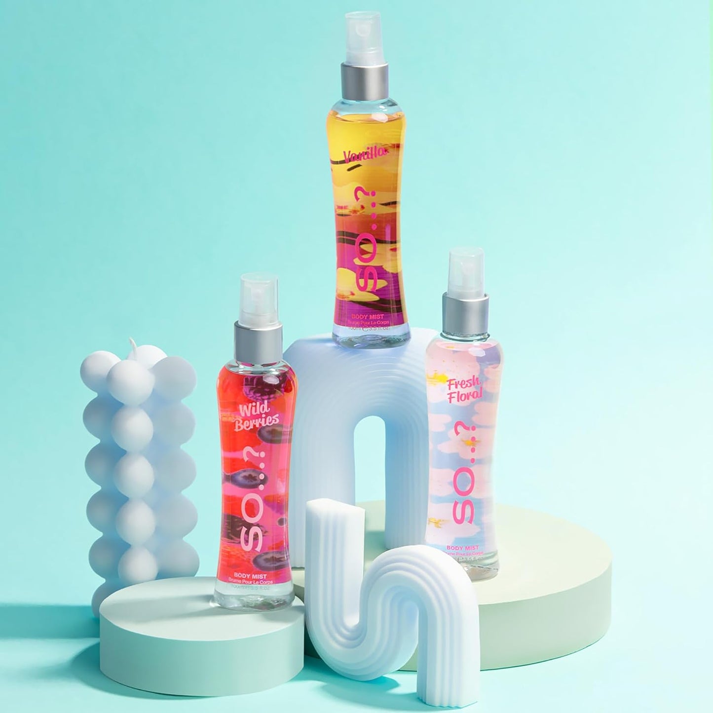 Body Mist by Womens Vanilla Body Mist Fragrance Spray, Travel Size, 100 Ml, 1 Piece