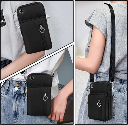 Small Crossbody Bags Mobile Phone Wallet Bags with Large Capacity and Adjustable Shoulder Strap for Women Girl