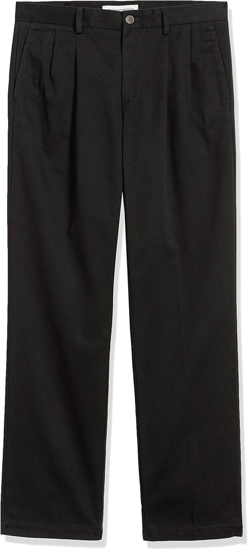 Men'S Classic-Fit Wrinkle-Resistant Pleated Chino Trousers (Available in Big & Tall)