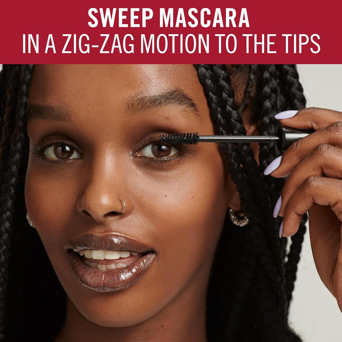 LONDON - Extra Super Lash Building Mascara - Defines, Lengthen & Curl Lashes - with Hydrogel for Healthy Looking Finish - Enriched with Vitamin E - No Clumping - 101 Black Black