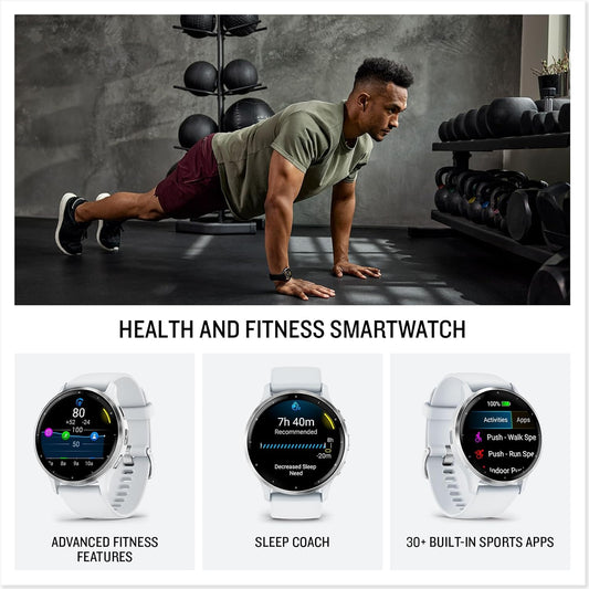 Venu 3S GPS Smartwatch, 41 Mm, AMOLED, French Grey