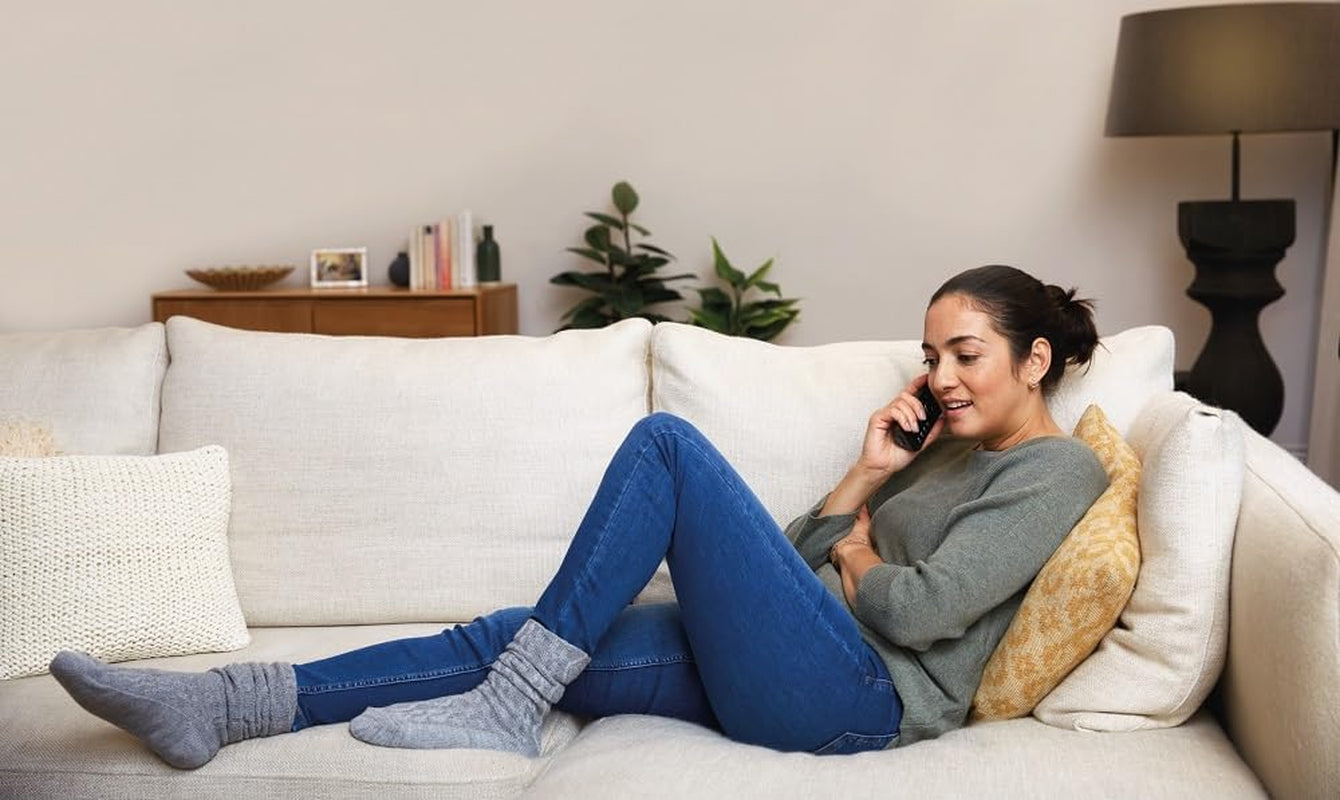 Everyday Cordless Landline House Phone, Home Phone, Basic Call Blocker, Do Not Disturb Button, Single Handset Pack