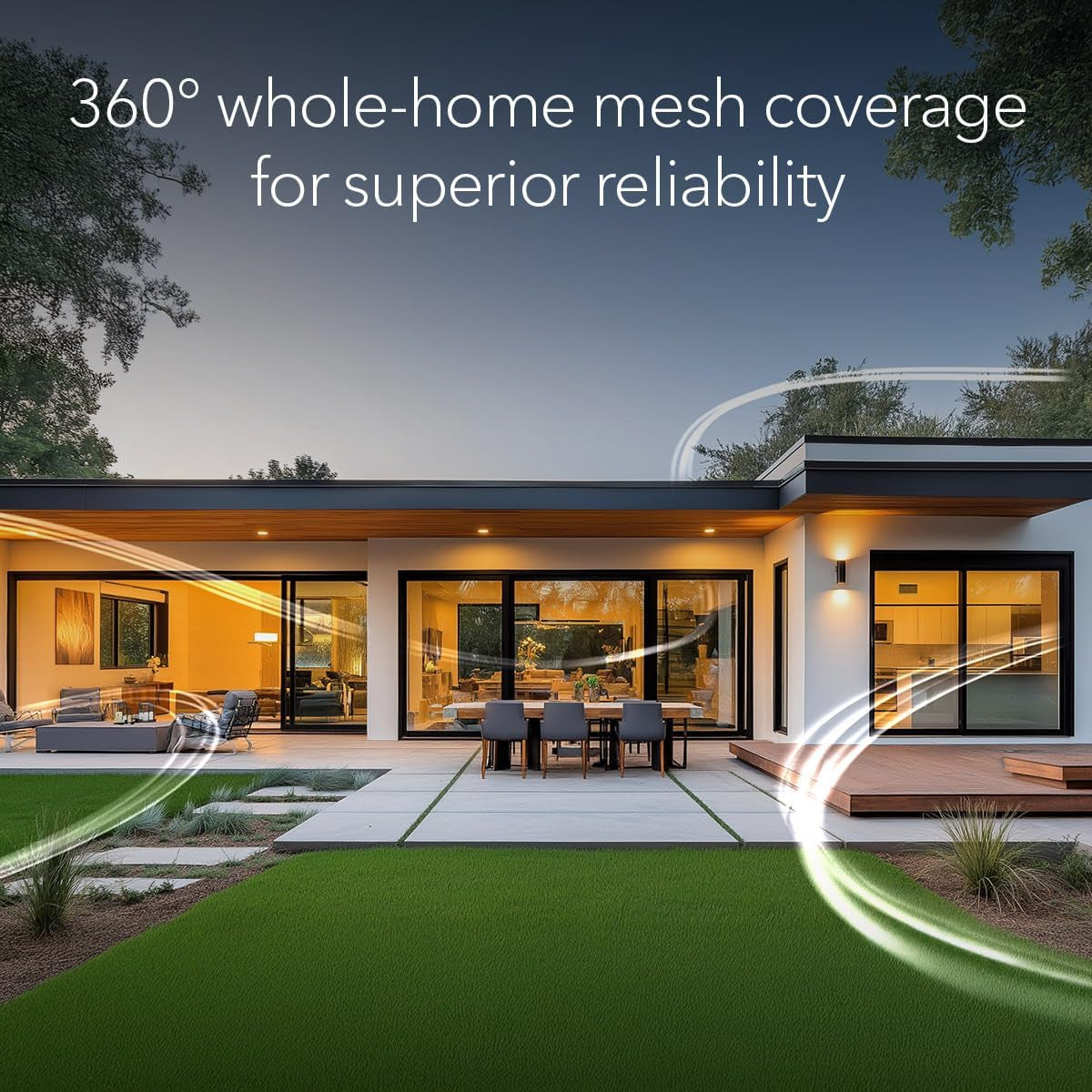 Orbi 370 Series | Wifi 7 Mesh System | RBE373 | Mesh Wifi Router + 2 Satellites | up to 3.6 Gbps Speed | Covers 4,500 Sq. Ft | 70 Devices | 2.5GB Internet Port | Dual Band BE3600