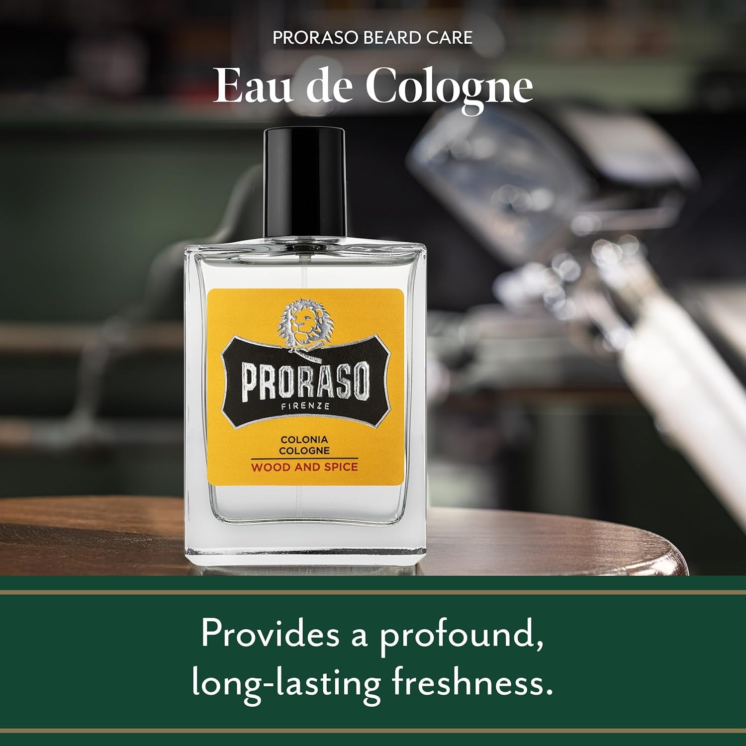 Cologne, Wood and Spice, 100Ml, Men'S Fragrance with Earthy and Warm Notes, Made in Italy