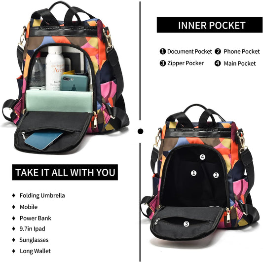anti Theft Backpacks for Women Travel Backpack