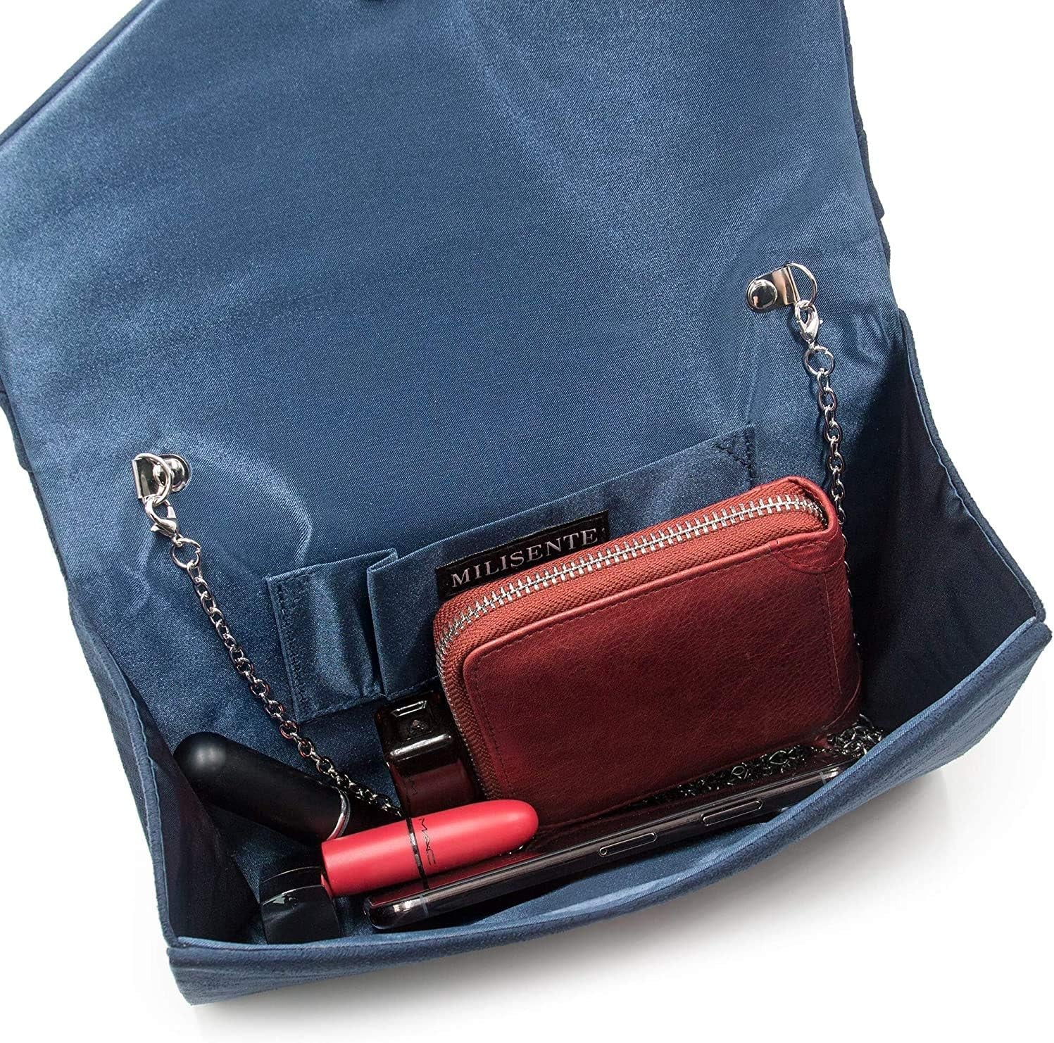 Clutch Bag for Women, Suedu Clutch Bags for Wedding Shoulder Crossbody Evening Bag