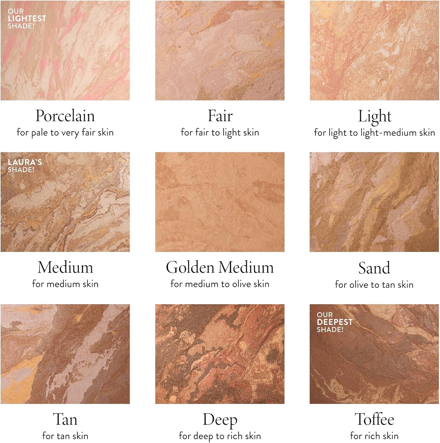 LAURA GELLER Baked Balance-N-Brighten Colour Correcting Powder Foundation (Light) Buildable Light to Medium Coverage Baked Foundation, Demi-Matte Finish