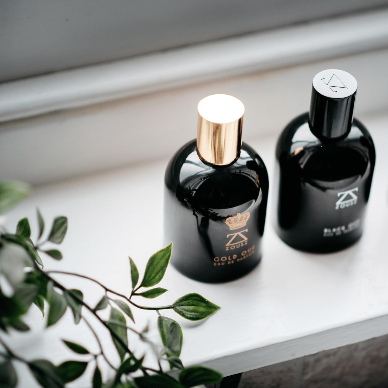 Oud Perfume for Men Gift Set – Black Oud & Gold Oud Eau De Parfum 50Ml X2 – Luxury Long Lasting Fragrance Duo with Sandalwood, Musk, Raspberry & Spice
