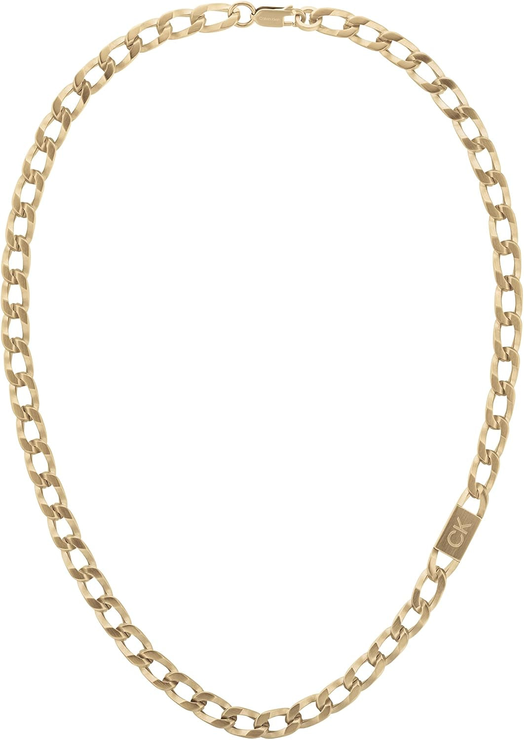 Men'S OUTLOOK Collection Chain Necklace in Stainless Steel - Available in Silver, Gold or Black