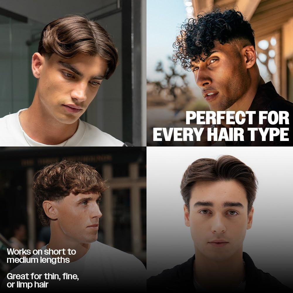 Hair Styling Powder for Men 0.70 Oz (20Ml) | Texture Powder | Matte Finish | 24 Hours All Day Hold | Adds Volume & Texture | Lightweight | Non-Sticky | No Shine | Texturizing Product