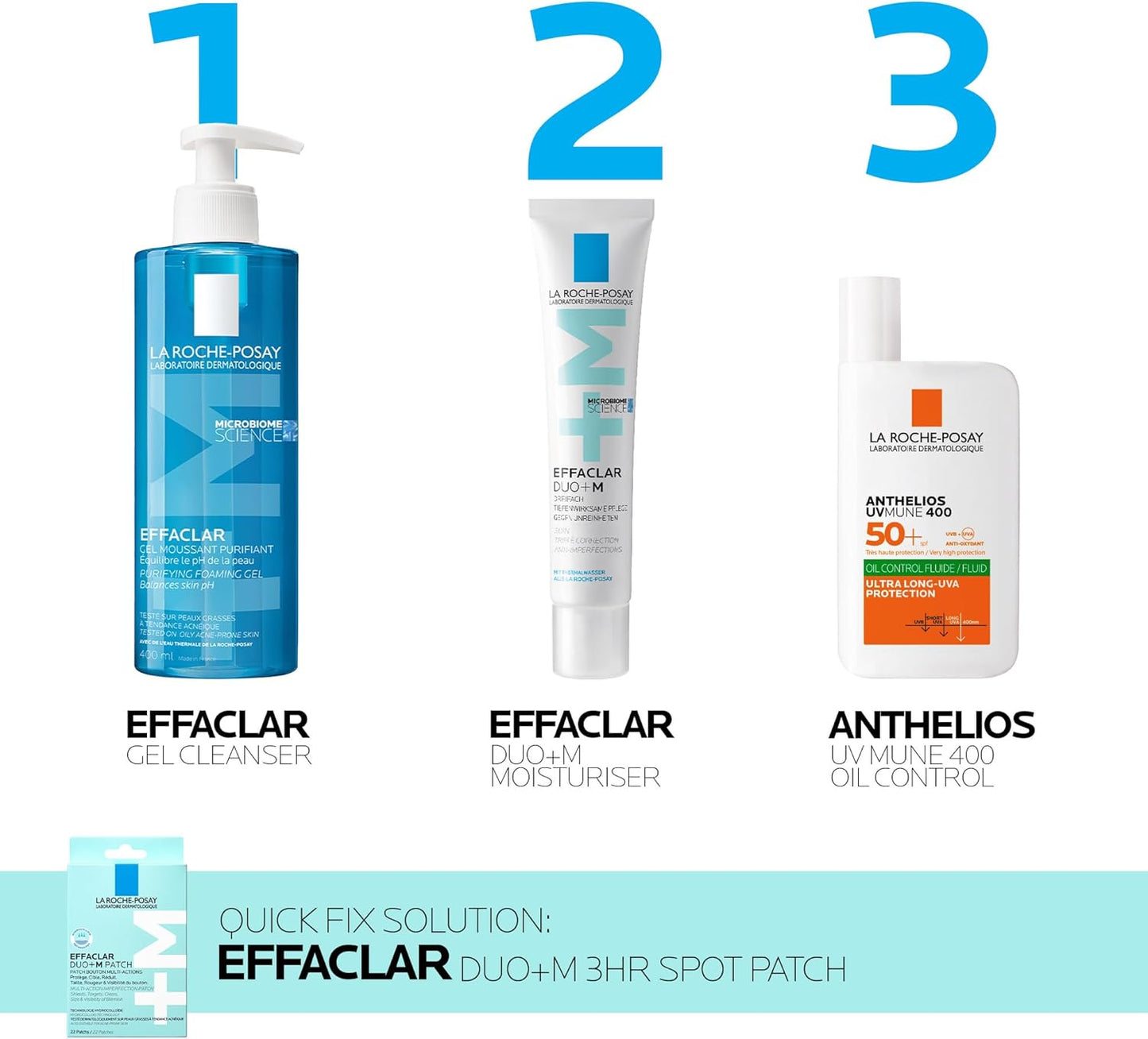 Effaclar Purifying Foaming Gel for Oily Sensitive Skin 400Ml