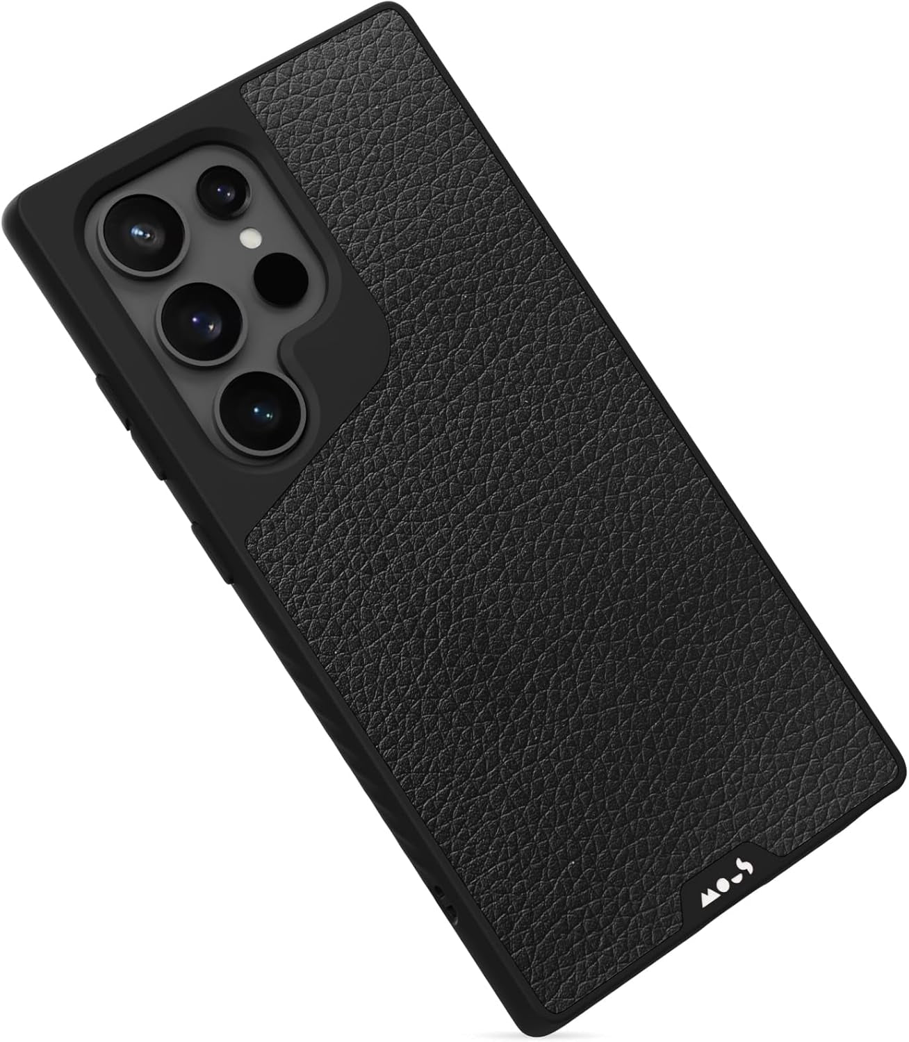 for Samsung Galaxy S24 plus Case Magsafe Compatible - Limitless 5.0 - Black Leather - Protective S24 plus Case - Shockproof Phone Cover