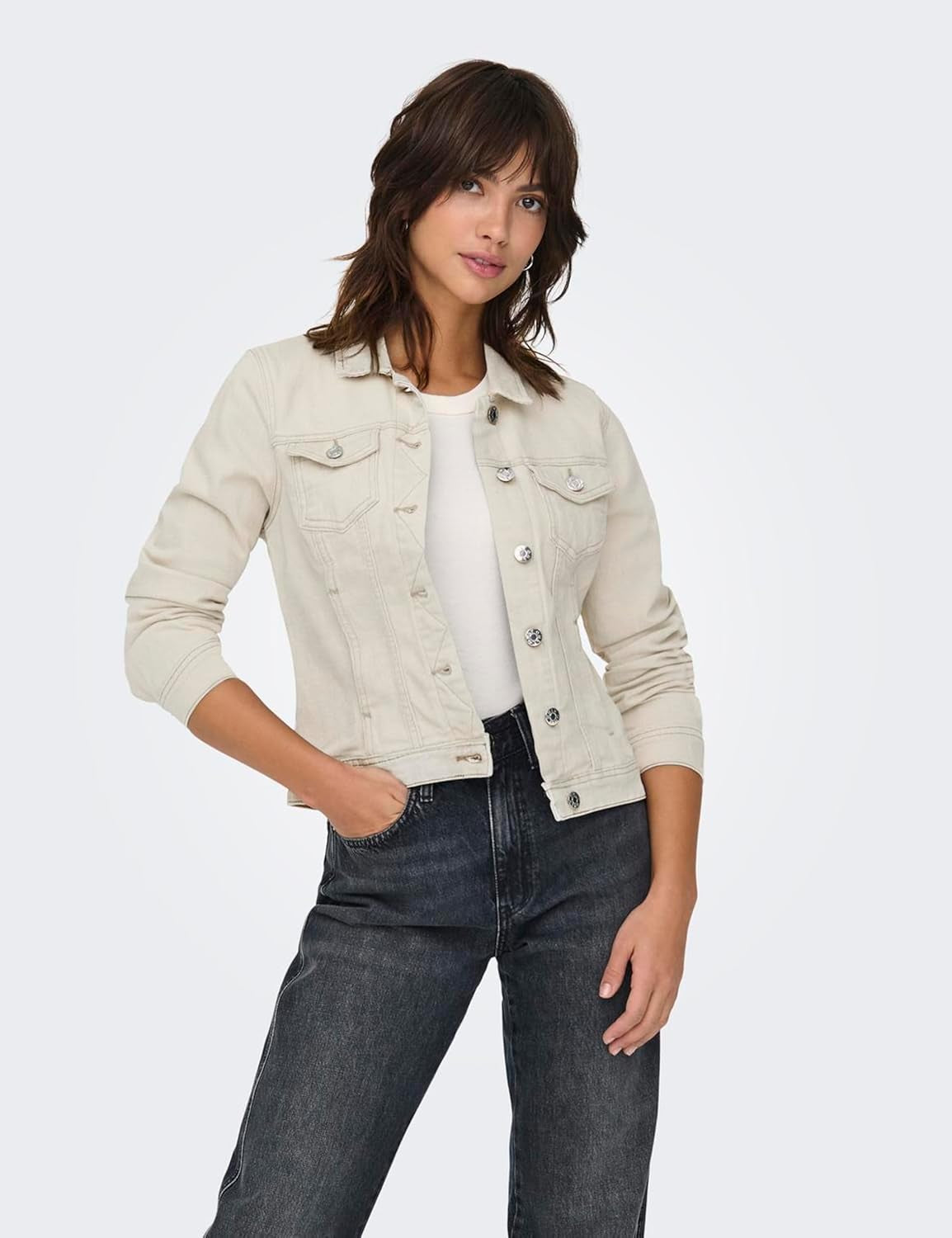 Women'S Onlwonder Dnm Jacket Noos Denim Jacket (Pack of 1)