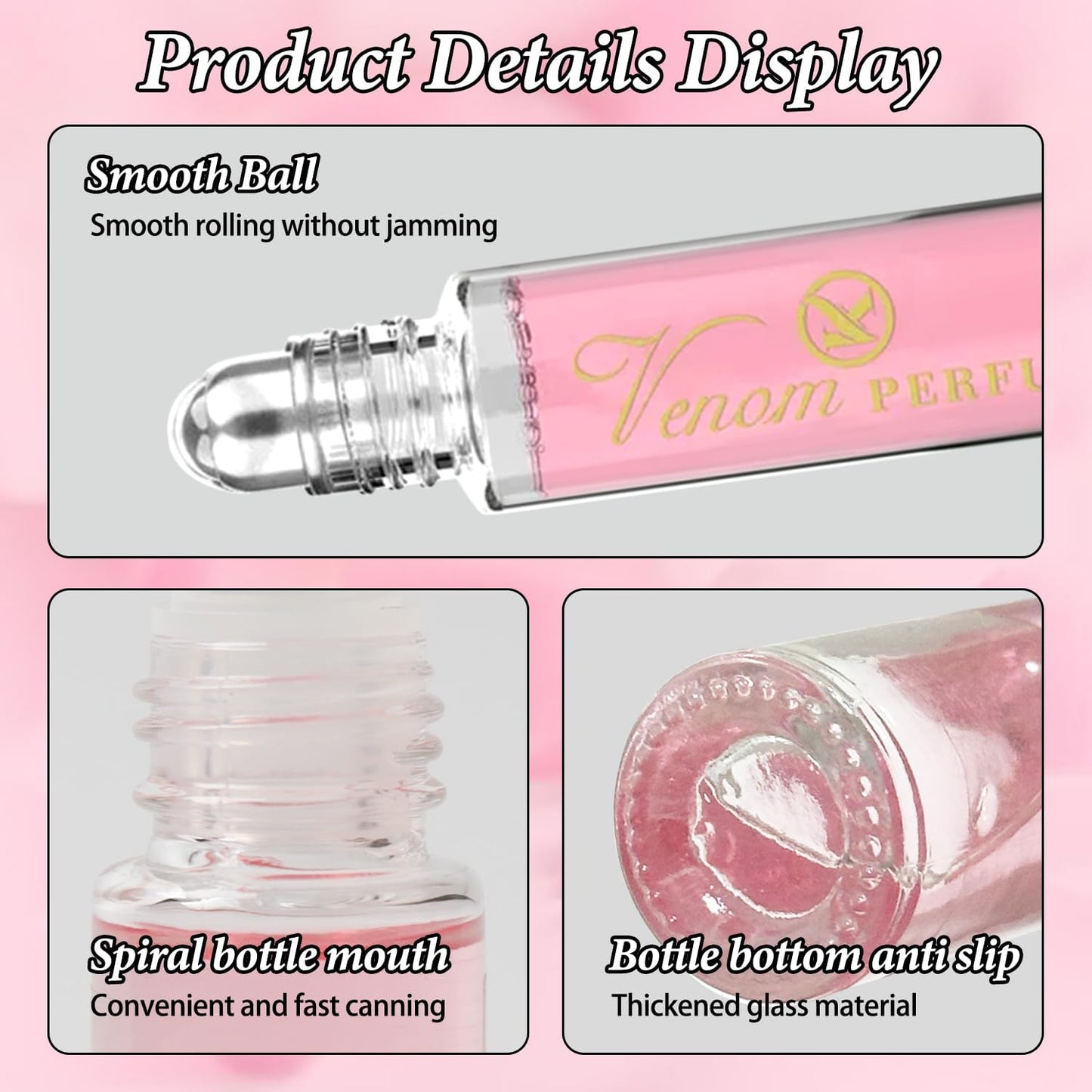 Pheromone Perfume for Women, 10 Ml, Roller Pheromone Perfume, Wonderful Scent, Long Lasting Fragrance