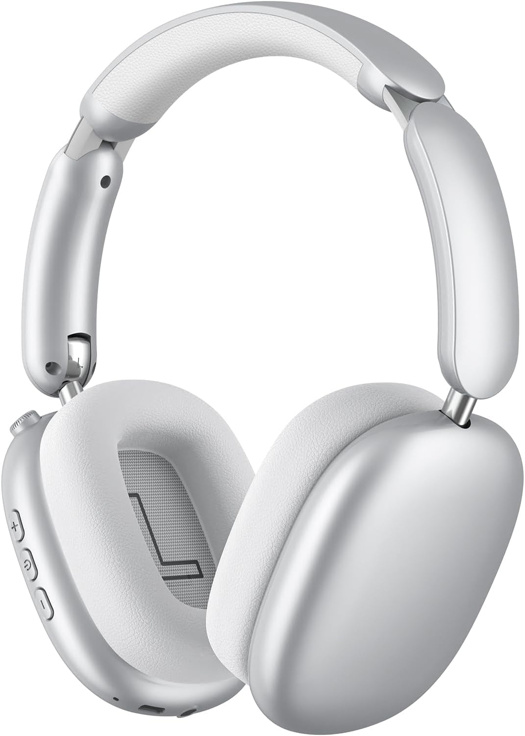Y02 Active Noise Cancelling Headphones, Wireless Over-Ear Bluetooth 5.4 Headphones, Multiple Modes, 60H Playtime, Hi-Res Audio, Big Bass, Foldable Lightweight for Travel Home Office, Silver