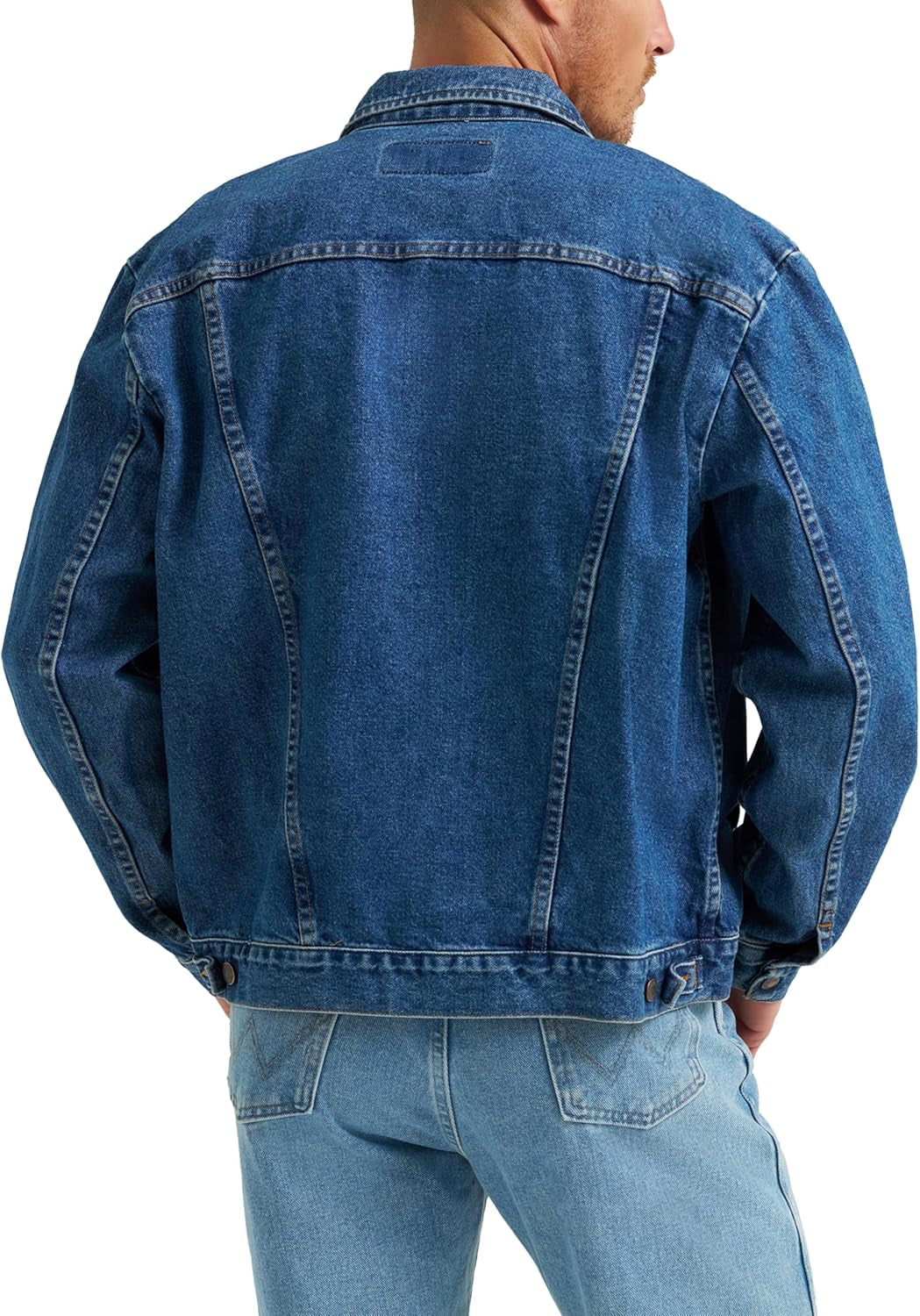 Men'S Cowboy Cut Western Unlined Denim Jacket Cowboy Cut Western Unlined Denim Jacket (Pack of 1)