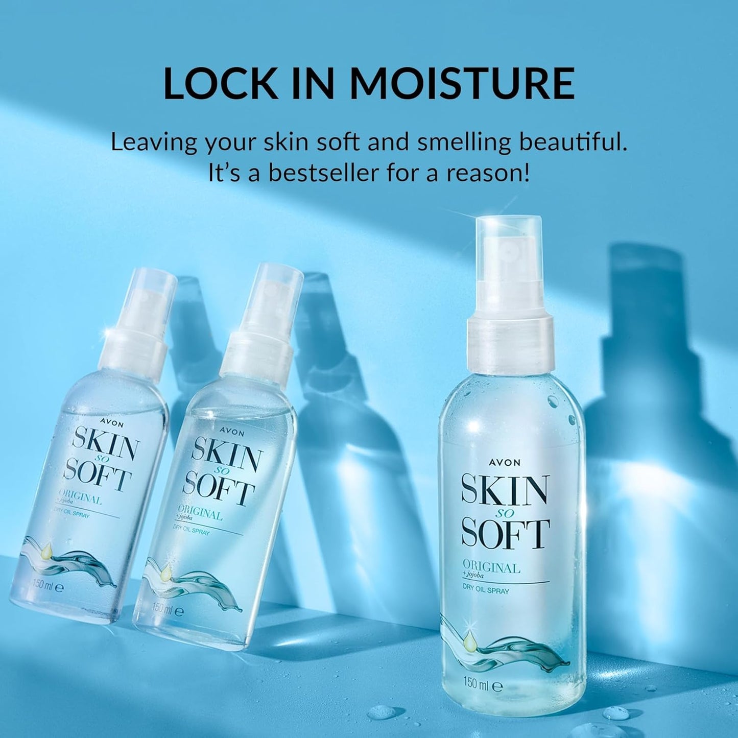 Dry Oil Spray 150Ml | Locks in Moisture | Formulated with Jojoba Oil and Vitamin E | Quick Dry Formula | Cruelty Free,Clear