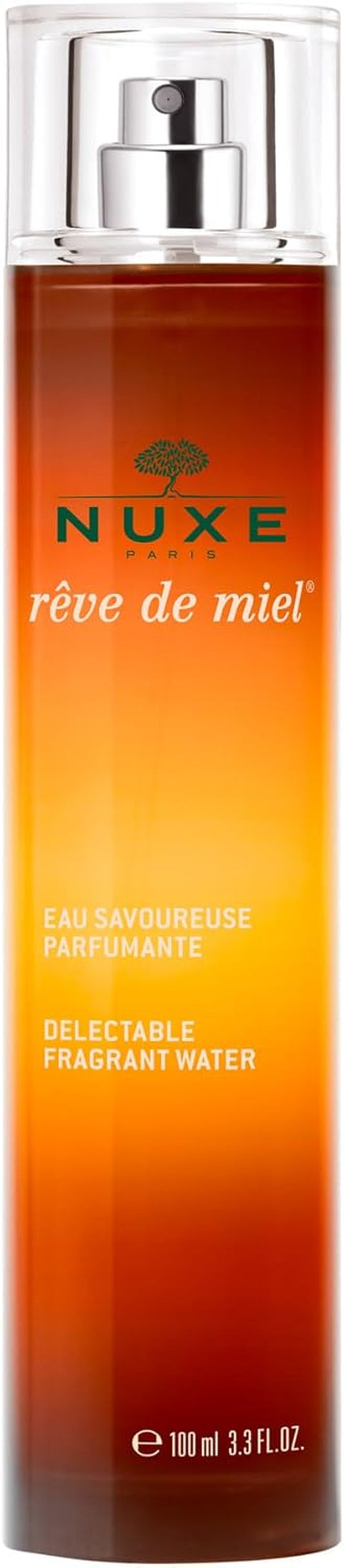 Nuxe Fragrant Water 100Ml – Rêve De Miel Delectable, Rêve De Thé Exalting & Very Rose, Fresh & Floral Vegan Fragrant Water for Women with Comforting & Uplifting Notes