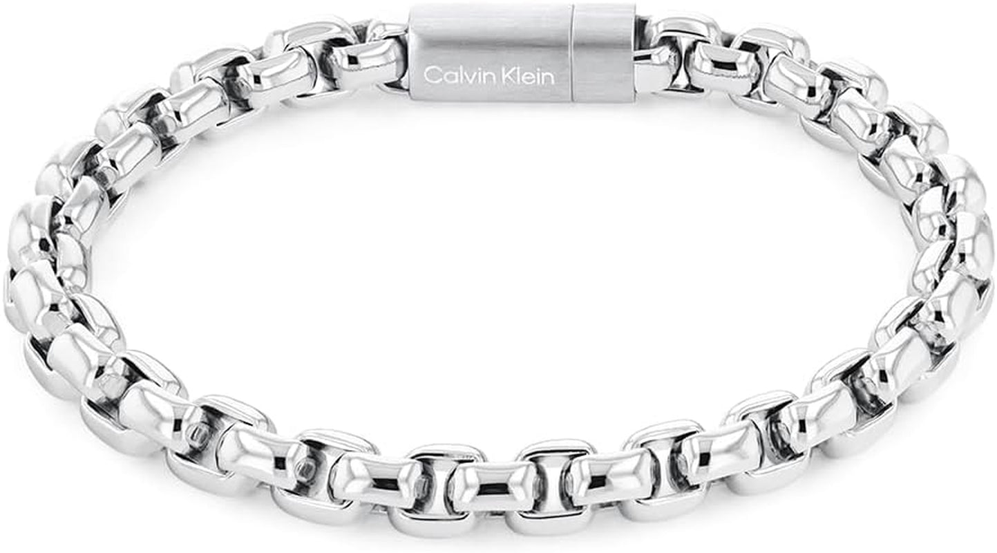 Chain Bracelet for Men ICONIC ID Collection in Stainless Steel