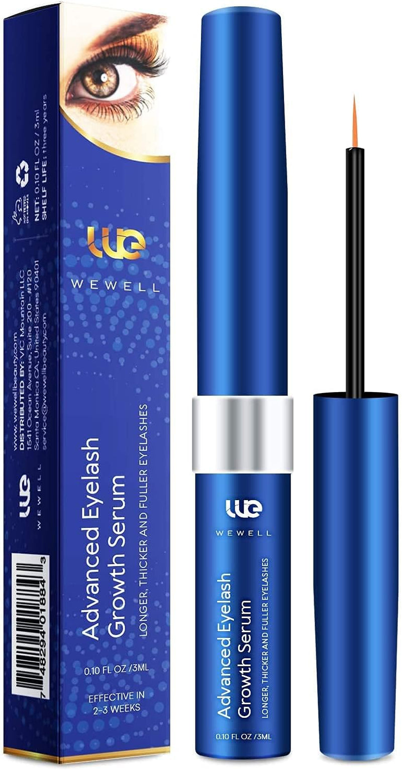 Eyelash Growth Serum, Thicker Lashes, 3 ML (Peacock Blue)