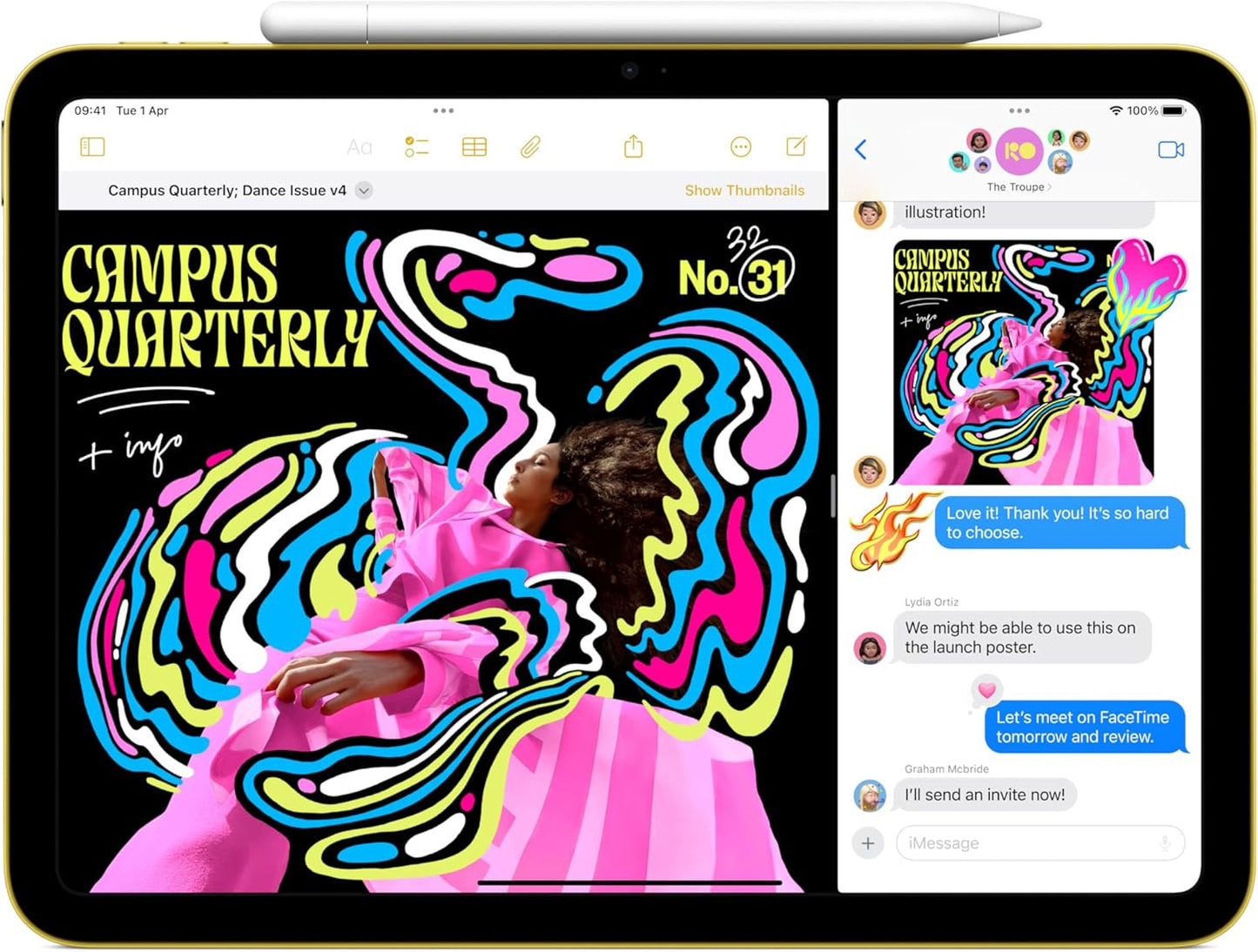 Ipad 11-Inch: A16 Chip, 11-Inch Model, Liquid Retina Display, 128GB, Wi-Fi 6, 12MP Front / 12MP Back Camera, Touch ID, All-Day Battery Life — Blue