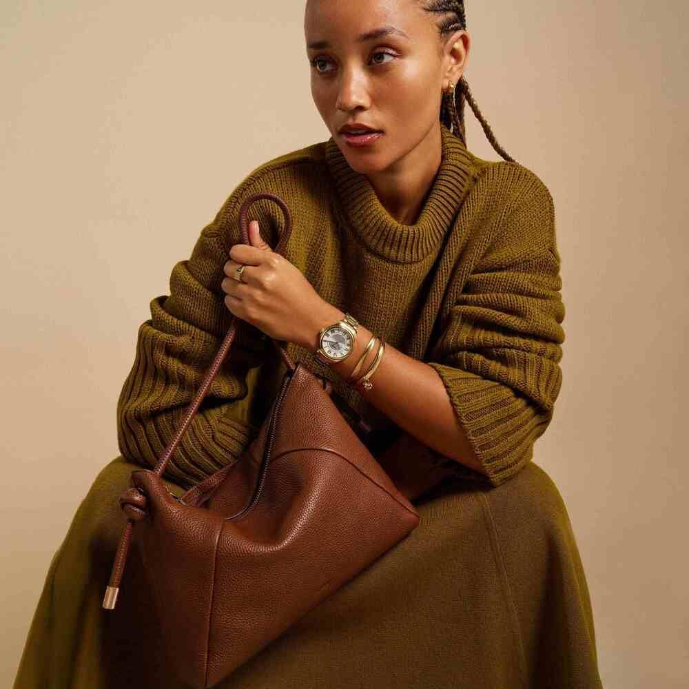 Willa Leather Shoulder Bag for Women
