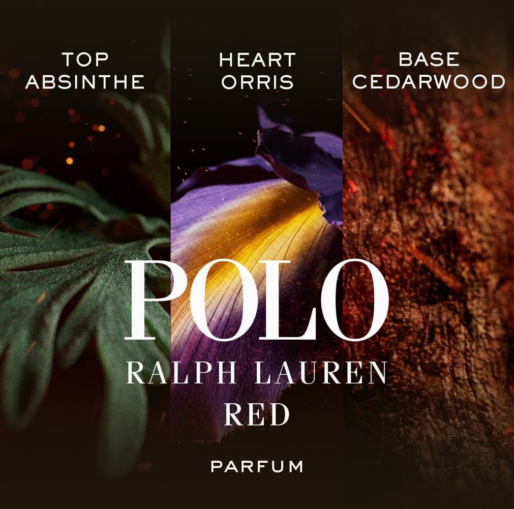 Polo Red Parfum, Aftershave for Men, Ambery Woody Scent, Intense Striking Fragrance, Lasting Wear, Luxury Perfume for Men, 75Ml