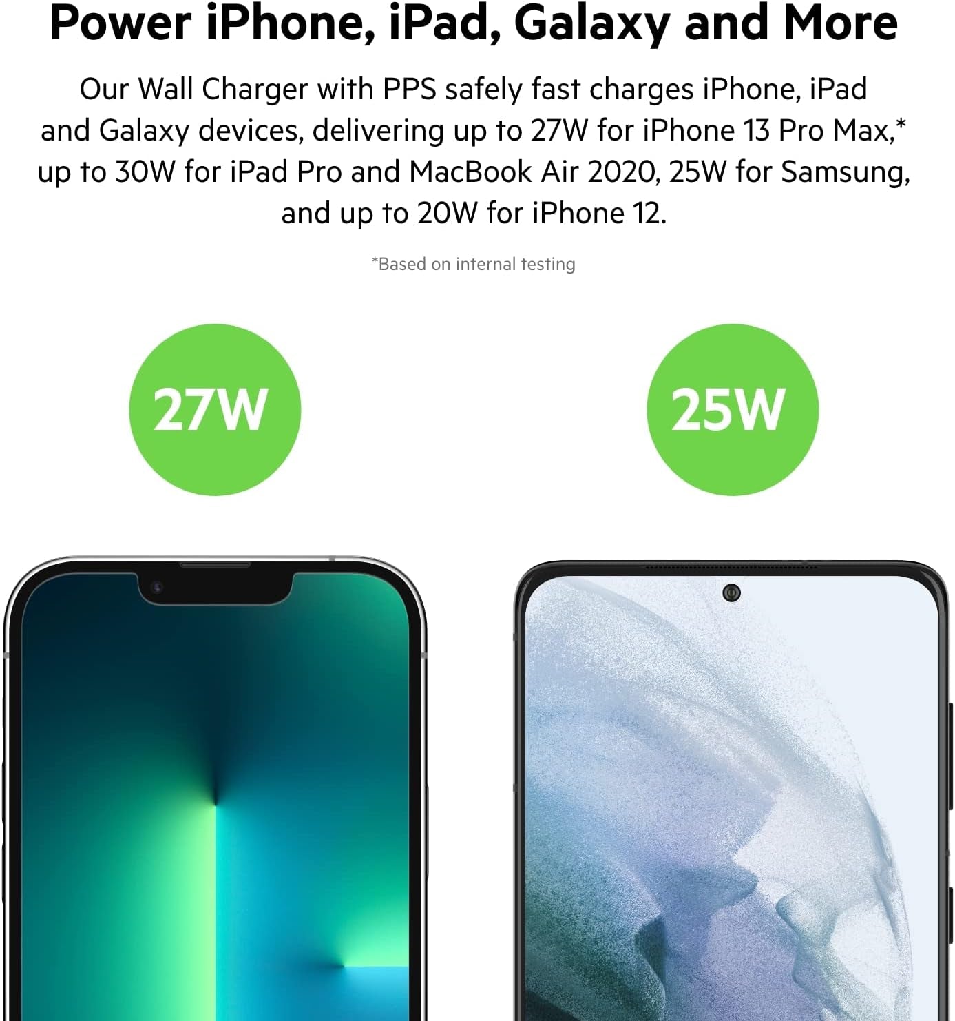 30W USB C Wall Charger with PPS, Power Delivery, USB-IF Certified PD 3.0, Fast Charger Plug for Iphone 17, Air, 16, 15, Samsung Galaxy S25, Ipad, Airpods, Google Pixel and More
