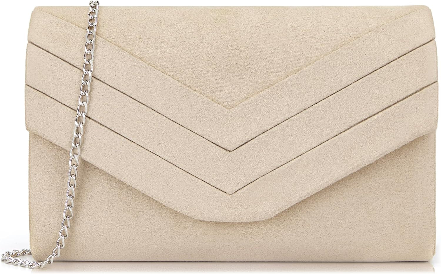 Clutch Bag for Women, Suedu Clutch Bags for Wedding Shoulder Crossbody Evening Bag