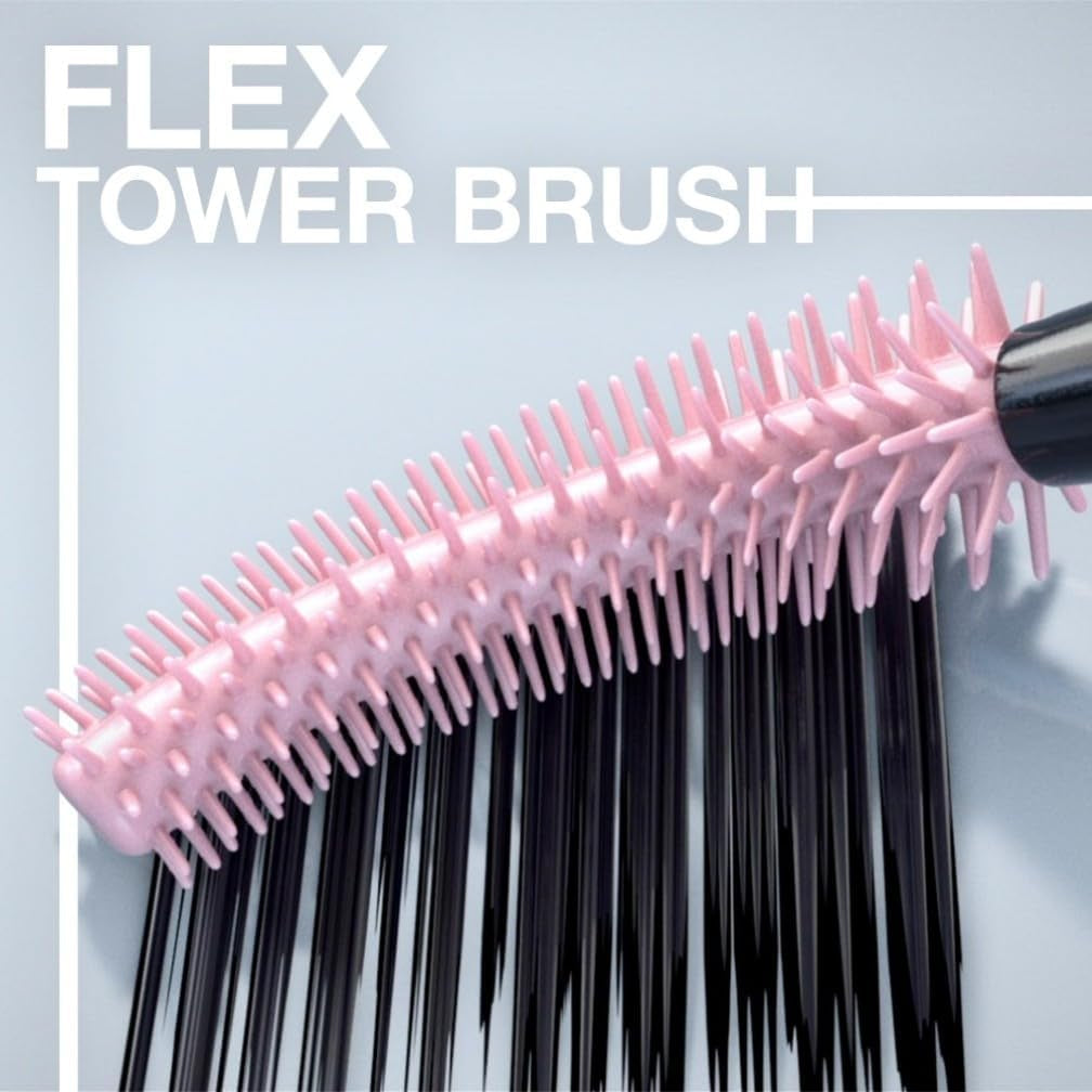 New York Black Mascara for Extremely Long Eyelashes Lash Sensational Sky High Mascara, Black, Duo Bundle