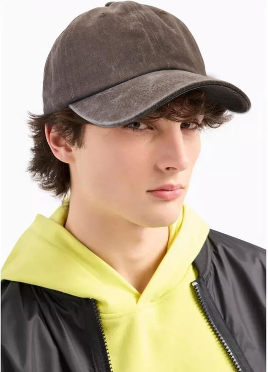Vintage Baseball Cap for Men & Women Washed Cotton Adjustable Sports Hat, Breathable Unisex Cap for Outdoor, Running, Golf (54-60Cm)