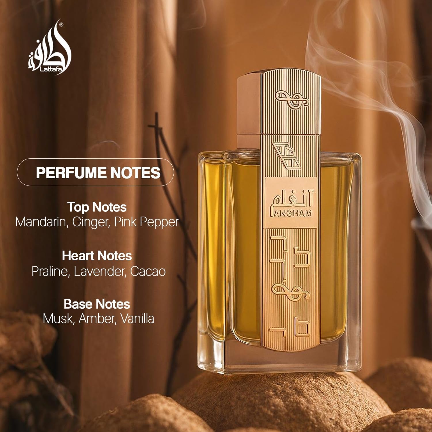 Angham by  for Unisex - 3.4 Oz EDP Spray