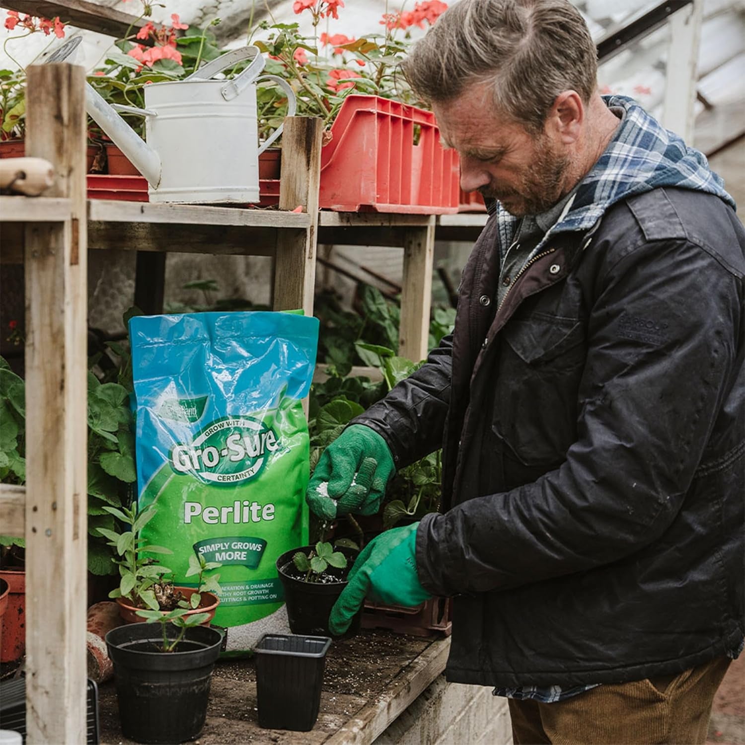 Gro-Sure Perlite 10L - for Improved Aeration and Drainage