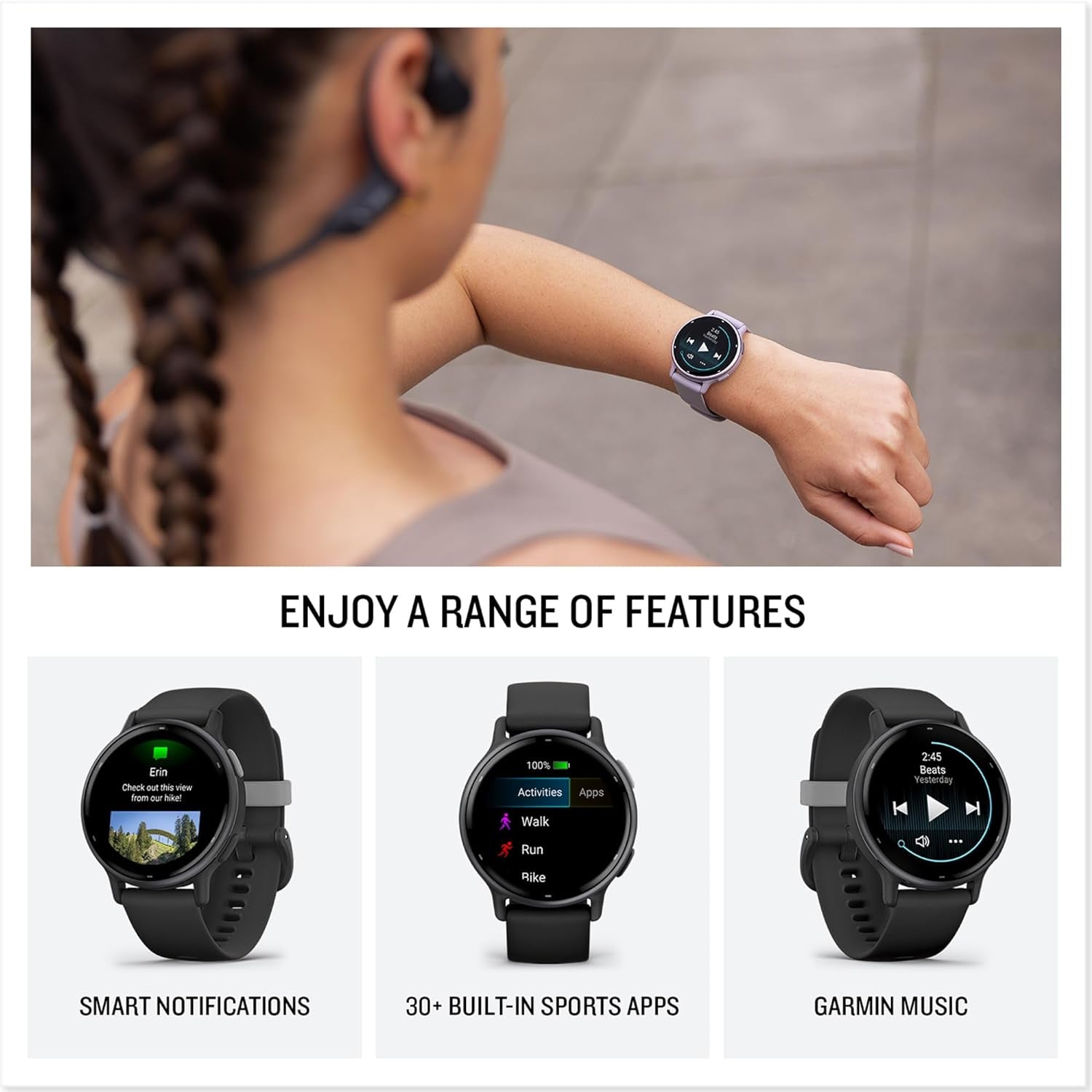 Vívoactive 5 GPS Smartwatch, AMOLED Touchscreen