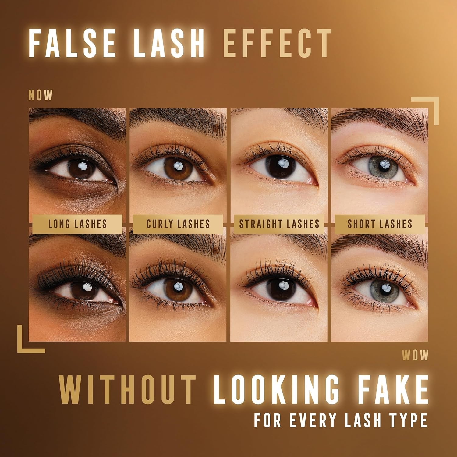 - False Lash Effect Mascara - Volumising Formula, Pro-Vitamin B5, Clump-Free, Flake-Free, Smudge-Proof - 01 Black - 13.1Ml