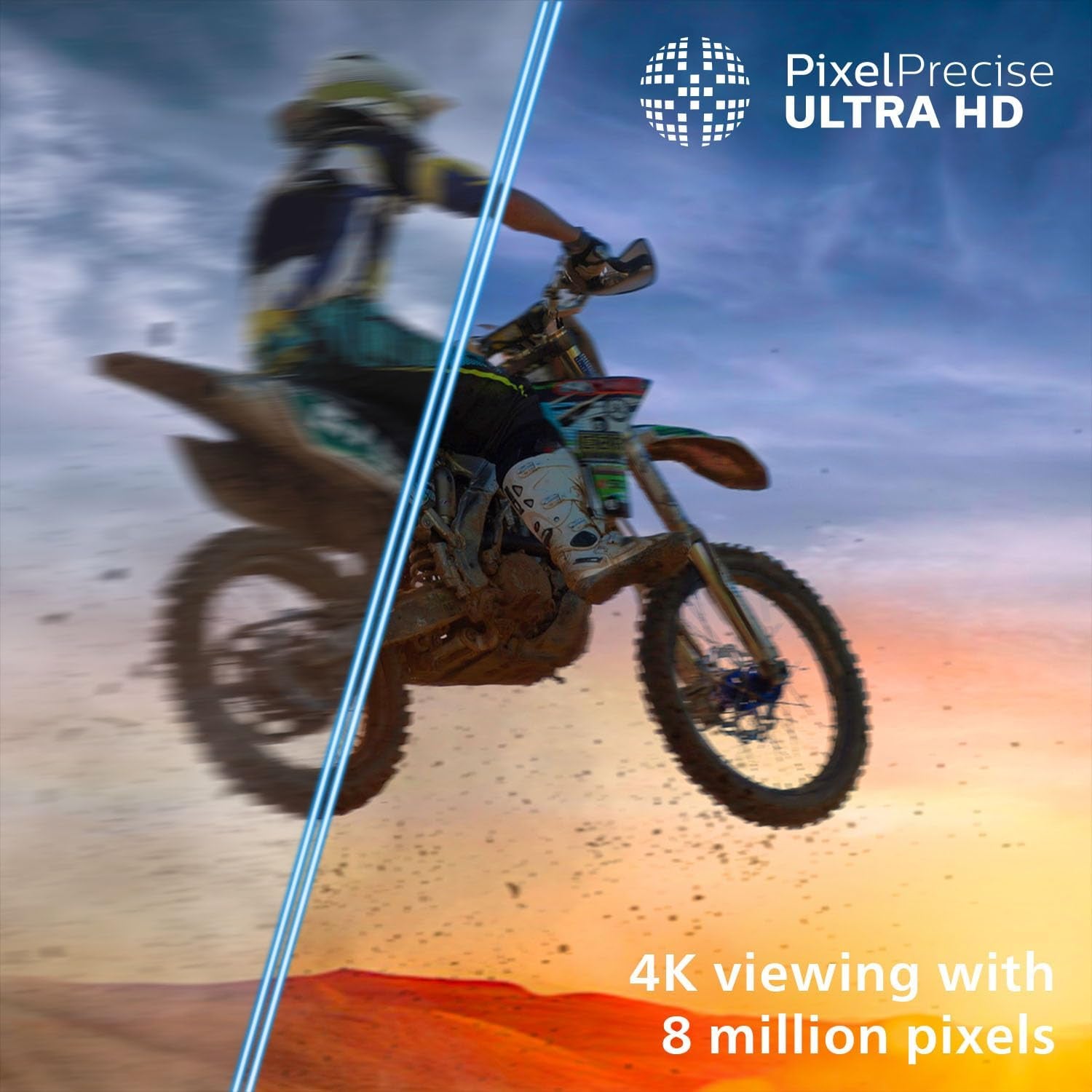 Philips 43PUS7000 4K LED Smart TV - 43 Inch Display with Pixel Precise, Ultra HD, Titan OS Platform and Dolby Atmos Sound, Works with Alexa and Google Voice Assistant