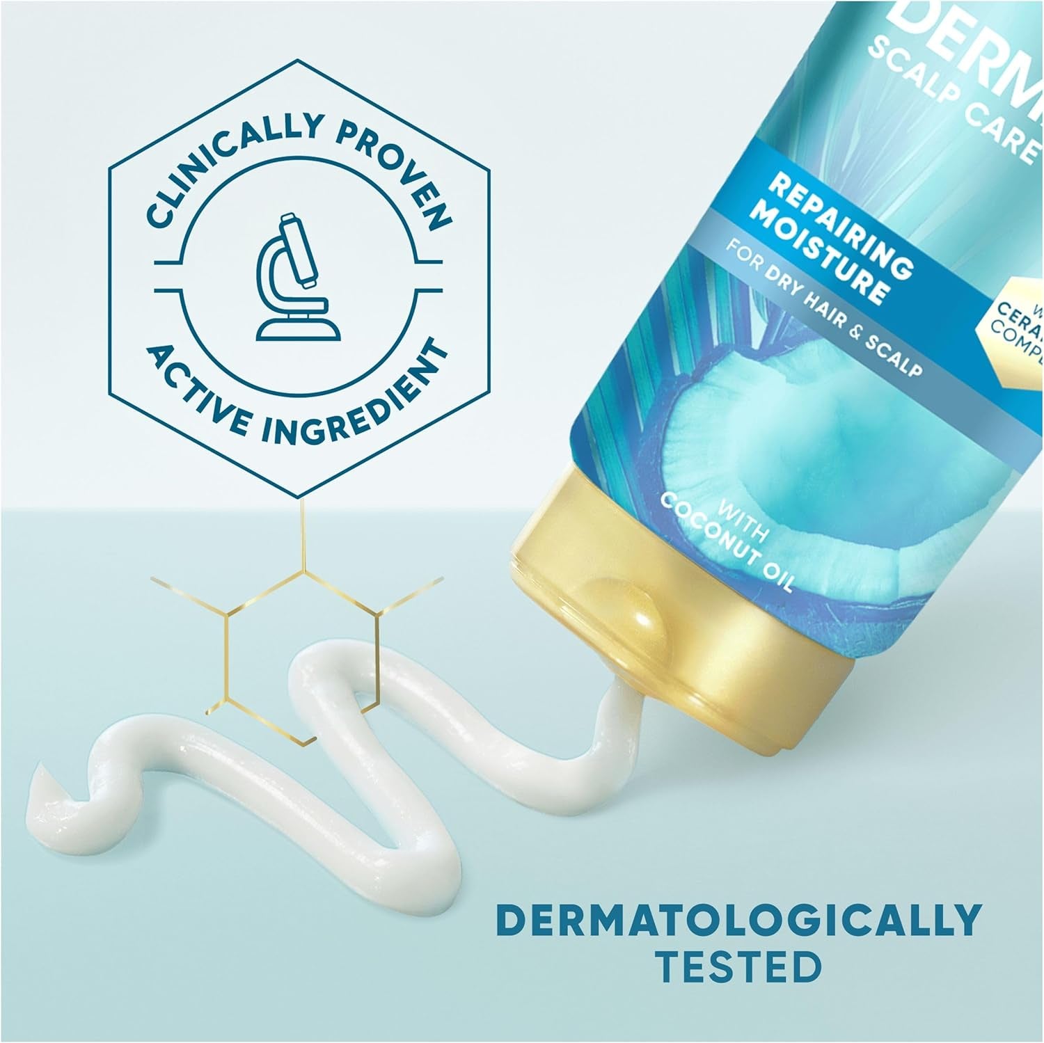 Dermaxpro Repairing Moisture anti Dandruff Shampoo 500Ml +  Dermaxpro Repairing Moisture Lightweight Conditioner 350 Ml