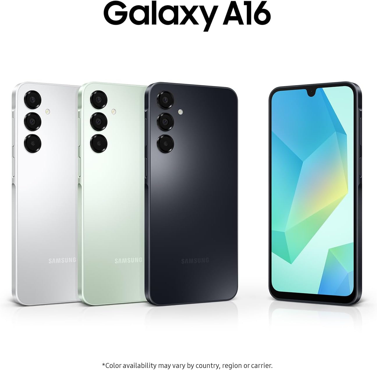 Galaxy A16 4G Android Smartphone, Super Amoled 6.7" Screen, Multiple Cameras, 128GB Storage, Light Grey, 3 Year Manufacturer Extended Warranty (UK Version)