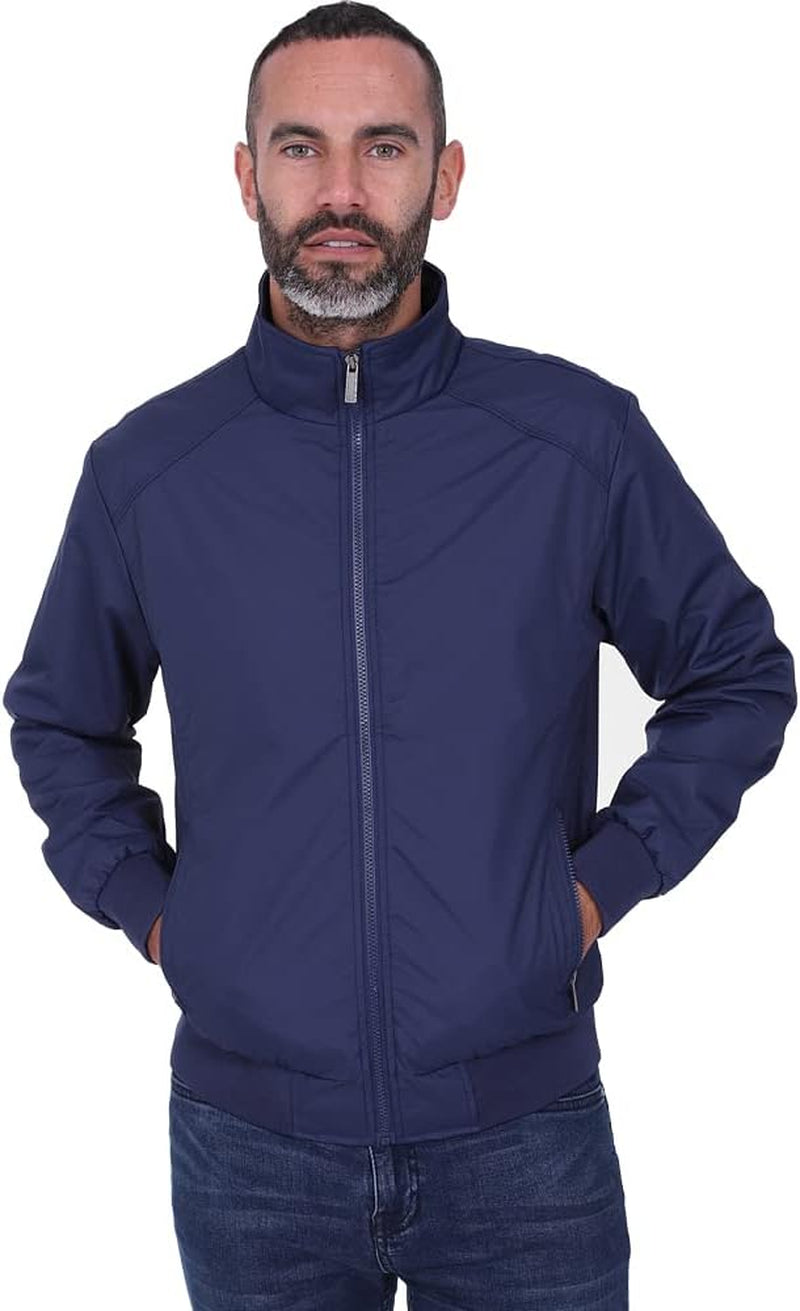 Mens Harrington Jackets Bomber Jacket Men Sports Smart Casual Spring Jackets for Men UK Black Navy S M L XL 2XL