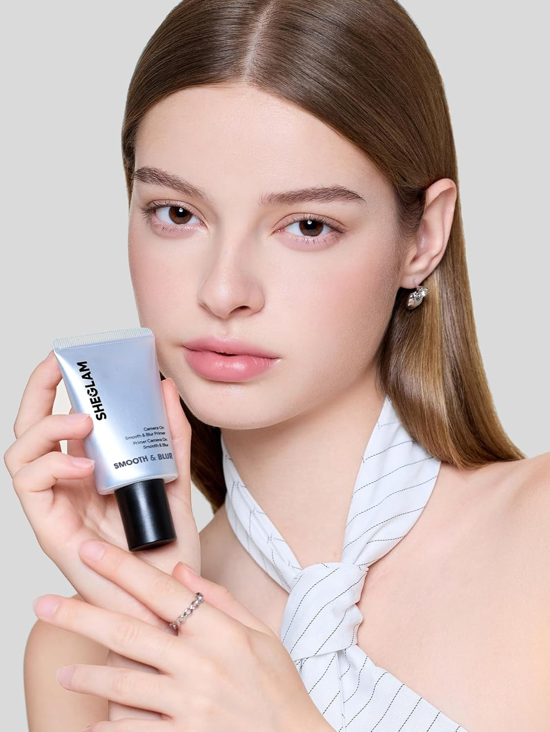 Camera on Smooth & Blur Primer Mattifying Makeup Base Primer for Smoothing Skin