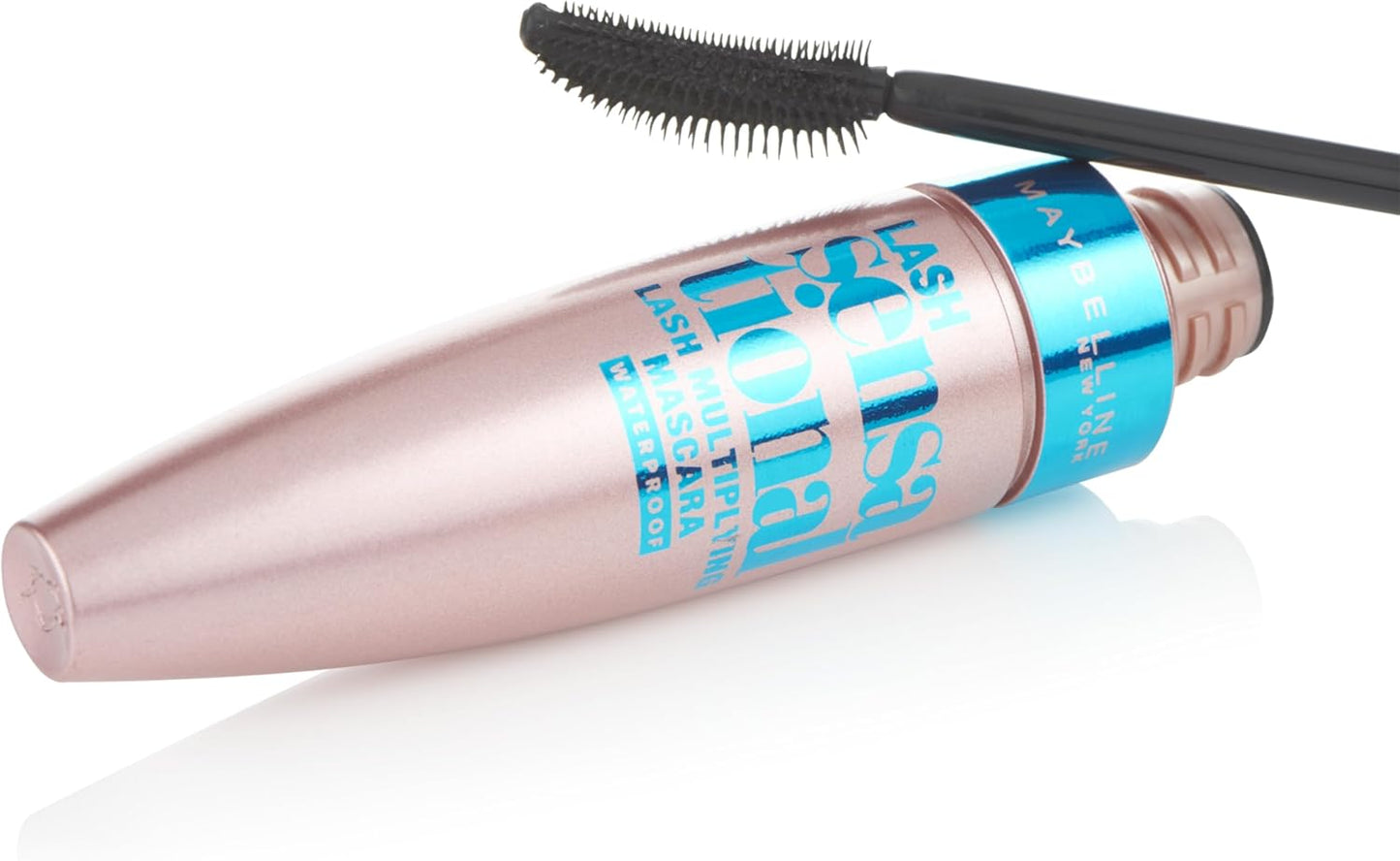 Mask, Lash Sensational Waterproof Mascara, Volumizing and Thickening Mascara,  New York, Lengthening Flake Free Formula, Colour: Black