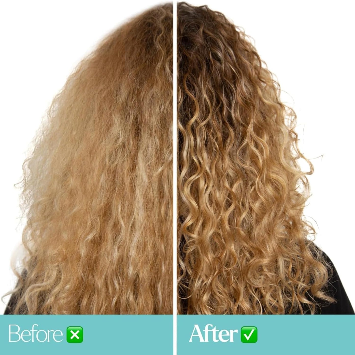 All Curl Conditioner Duo, Curly Hair Care Conditioner, Silicone-Free, Gentle Formula, Hydrating, Gentle & Detangling, Soft, Defined, Frizz-Free Curls, for All Curly Hair Types, 300Ml X2