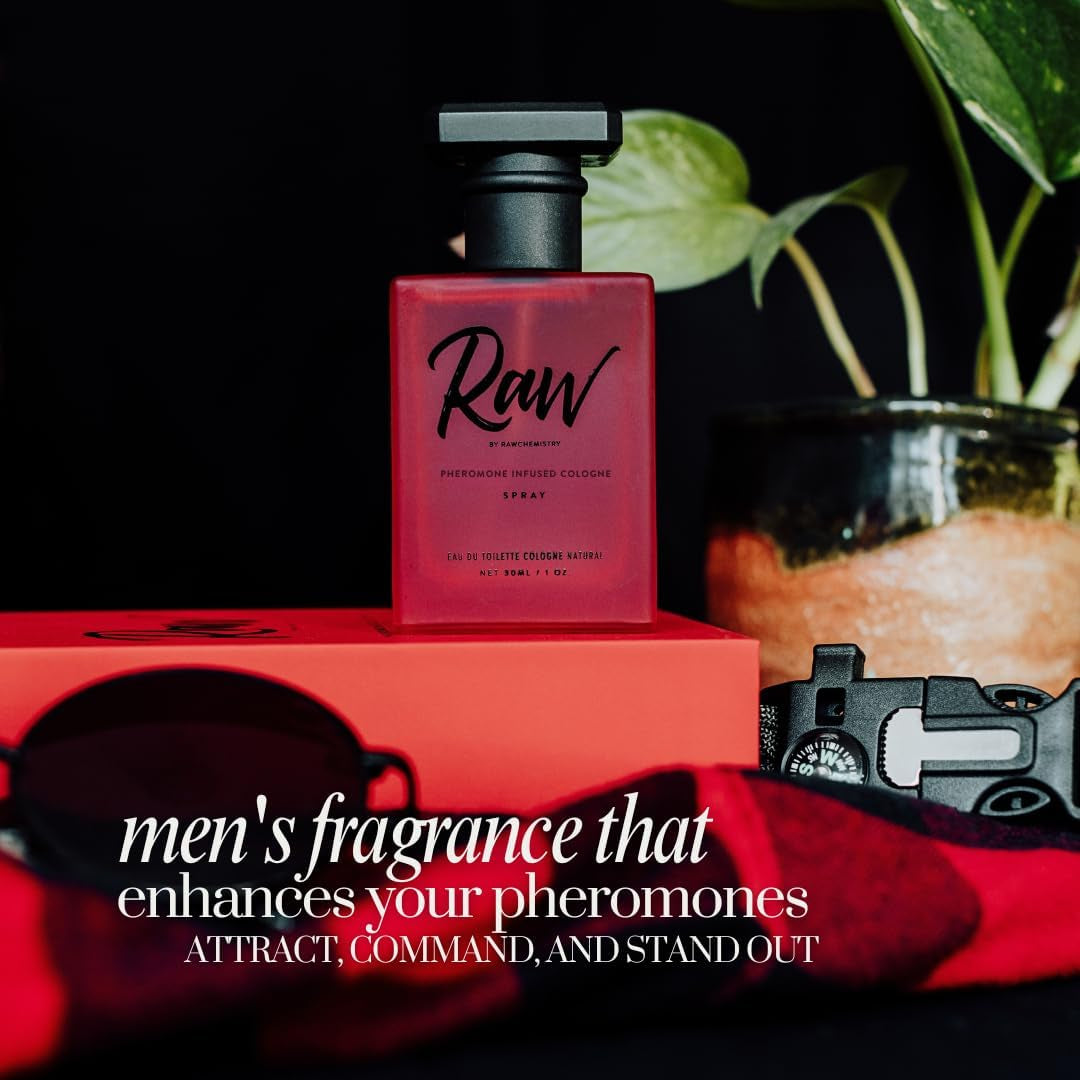 Raw Pheromone Infused Cologne for Men – Men'S Cologne Spray Infused with Pheromones – Raw Fragrance for Men