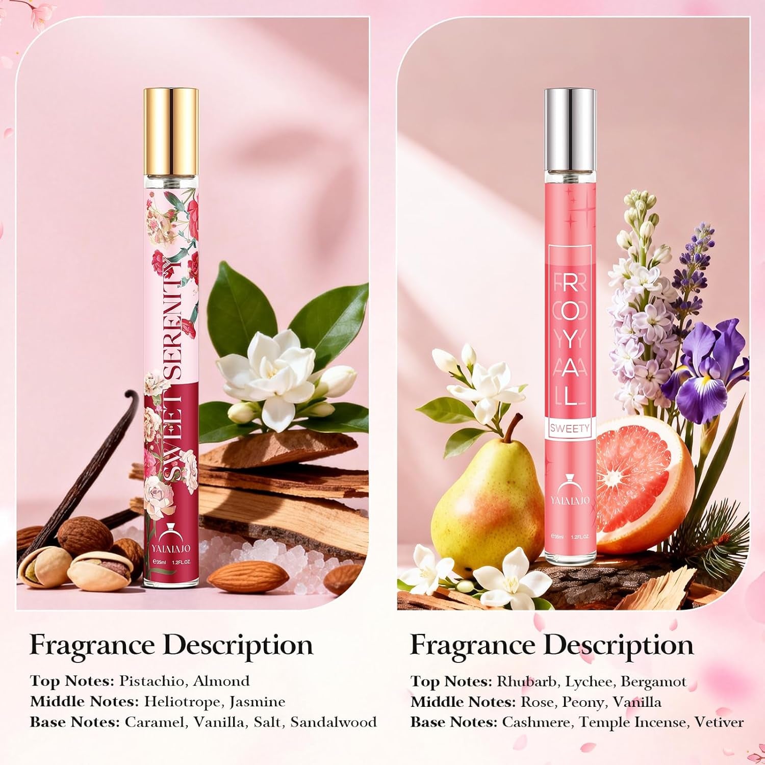 Women'S Perfume Gift Set - 12Pcs Eau De Parfum Collection for Her Sweet Floral & Fruity Scent, Travel Portable, Pamper Gifts Set, Perfect Birthday & Valentine'S Day Gifts for Women