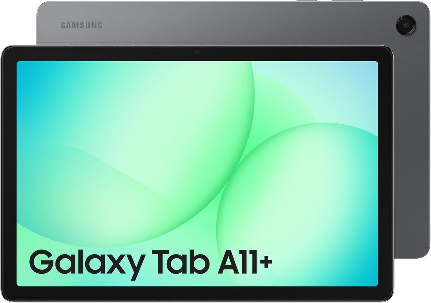 Galaxy Tab A11+, Android Tablet, AI Features, Sleek and Modern Design, 11 Inch 90Hz Display, 128GB Storage, 6GB Memory, with Dolby Quad Speakers, Grey, 3 Year Extended Warranty (UK Version)