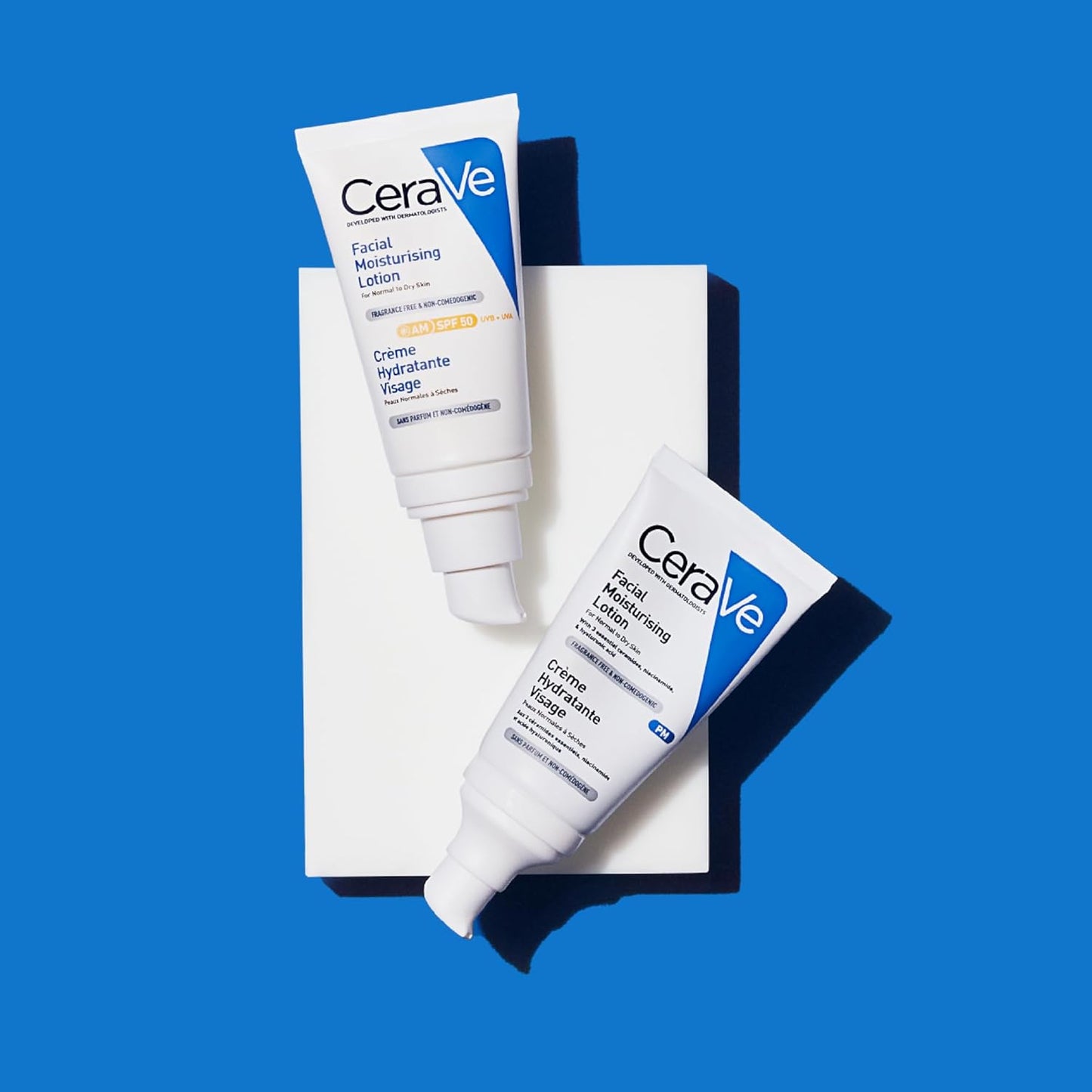 Cerave AM Facial Moisturising Lotion Normal to Dry Skin 52Ml with UV Protection and 3 Essential Ceramides