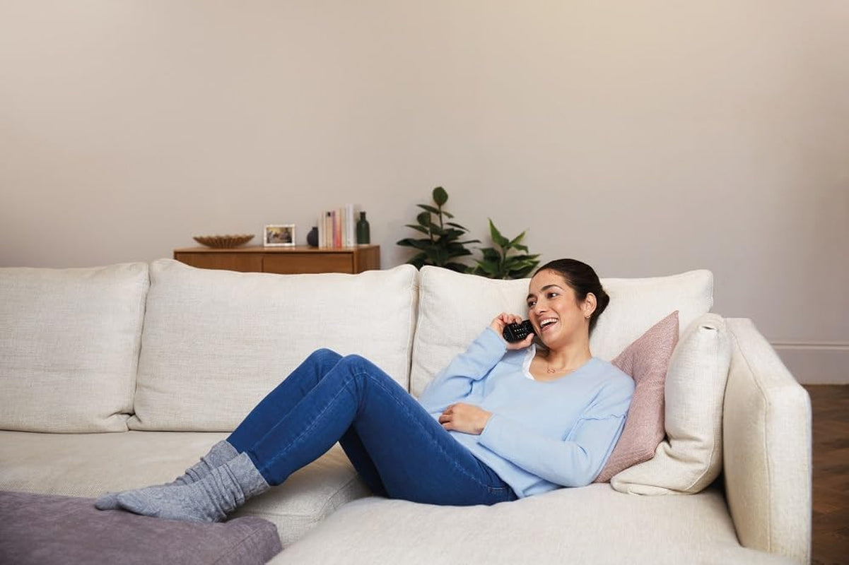 Everyday Cordless Landline House Phone, Home Phone, Basic Call Blocker, Do Not Disturb Button, Single Handset Pack
