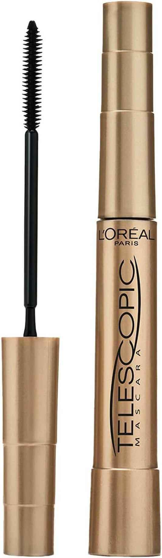 Paris Mascara, Telescopic Original Mascara to Achieve Dramatic Length & Definition, up to +71% Lengthening Effect, Smudge-Resistant and Long-Wearing Formula for up to 36H Wear, 8Ml